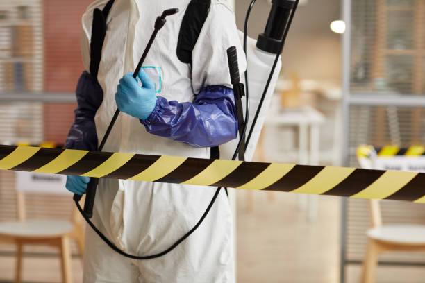 Professional Drug Lab Cleanup technician working in Wimberley, TX